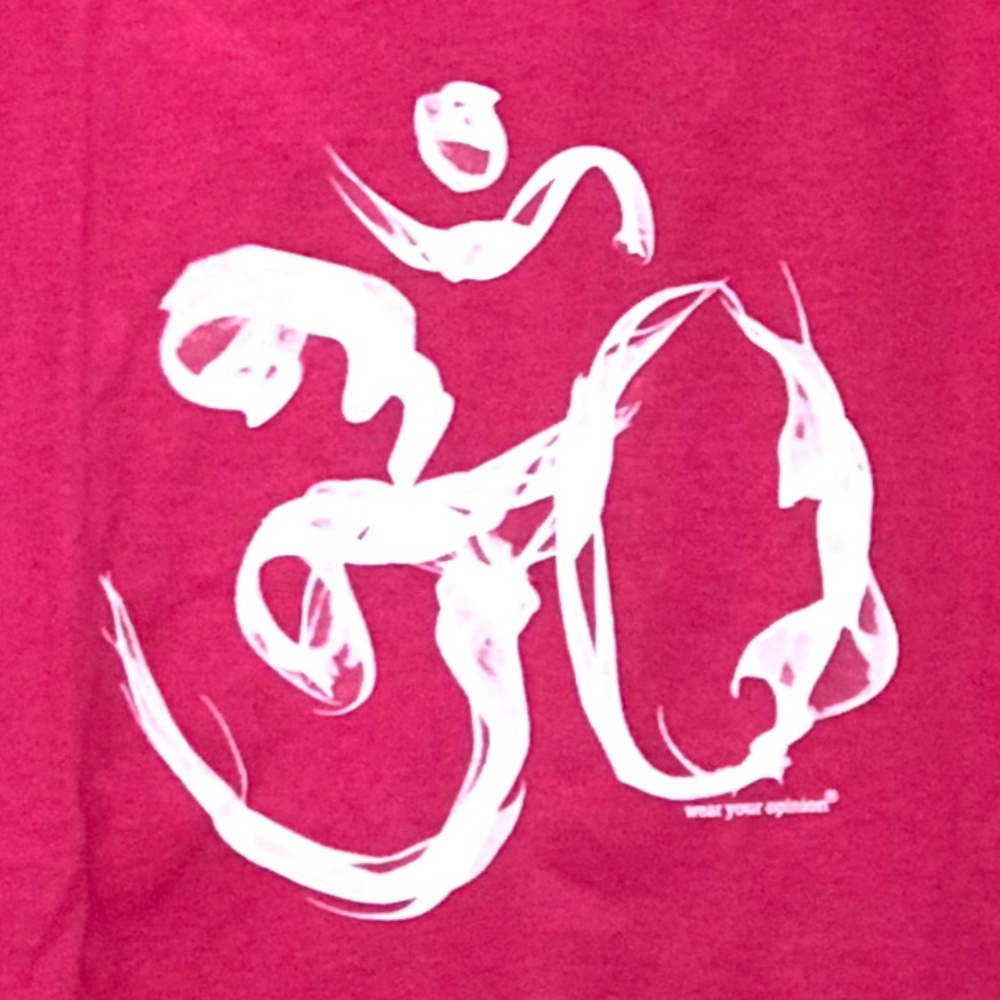 NWOT Om - Incense Smoke New Ladies Racerback Shirt